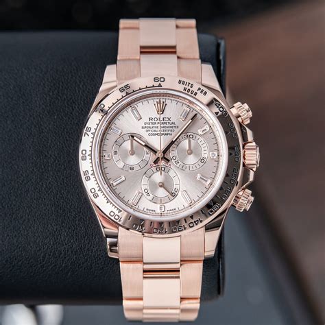 lady rolex cosmograph daytona in rose gold